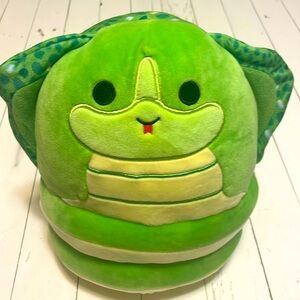 NWOT Khaled the Green Cobra Snake 12'' Squishmallows